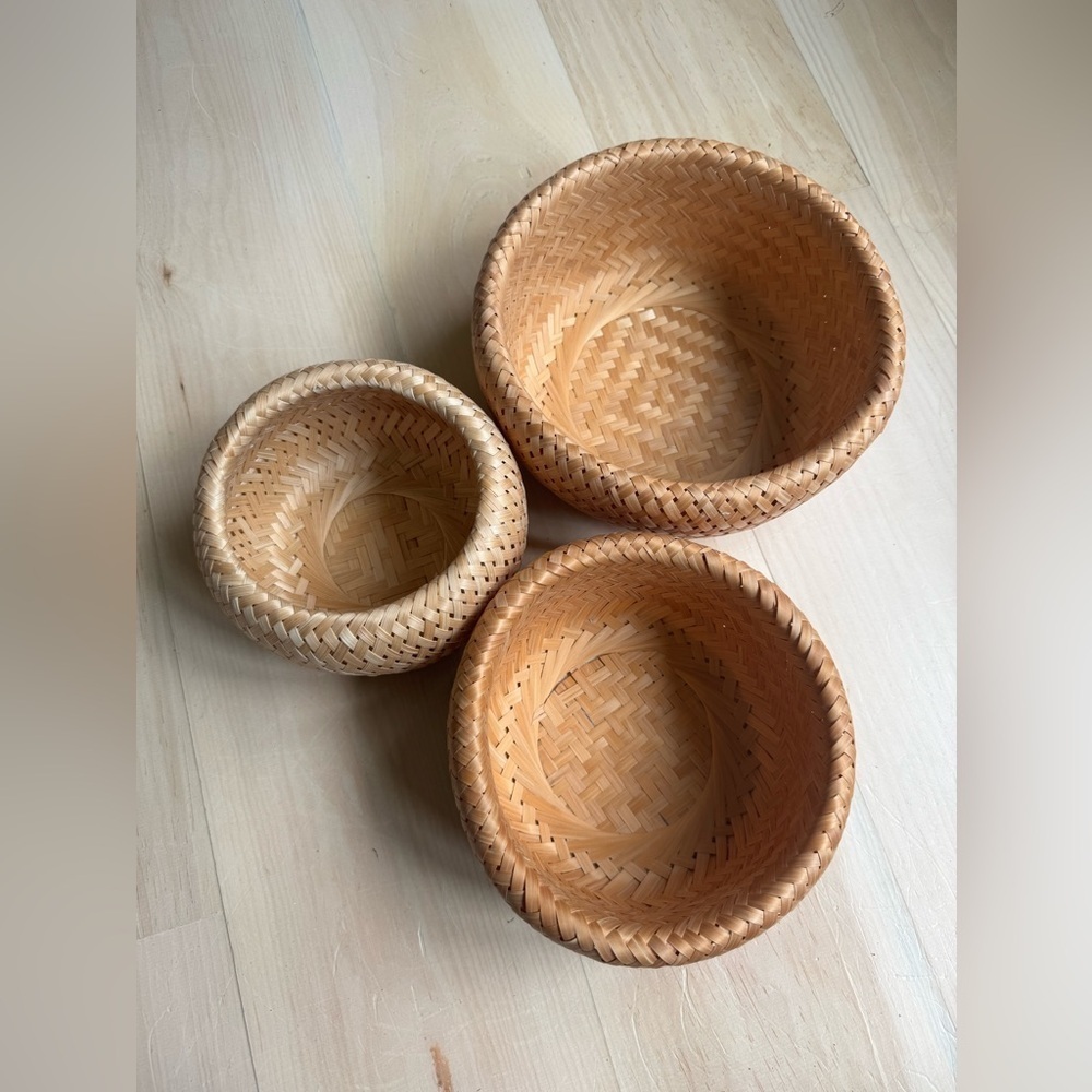 Bambu Handwoven Baskets
